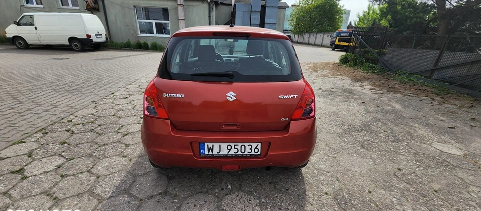 Suzuki Swift cena 12900 przebieg: 156230, rok produkcji 2009 z Warszawa małe 67
